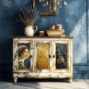 Papier decoupage morwowy FPA3002, Seria Inspired by Klimt, kobiety, zloto, dekoracyjne wzory, kamienie szlachetne, mozaiki, motywy secesyjne * Mulberry decoupage paper FPA3002, women, gold, decorative patterns, gemstones, mosaics, Art Nouveau motifs *Pape
